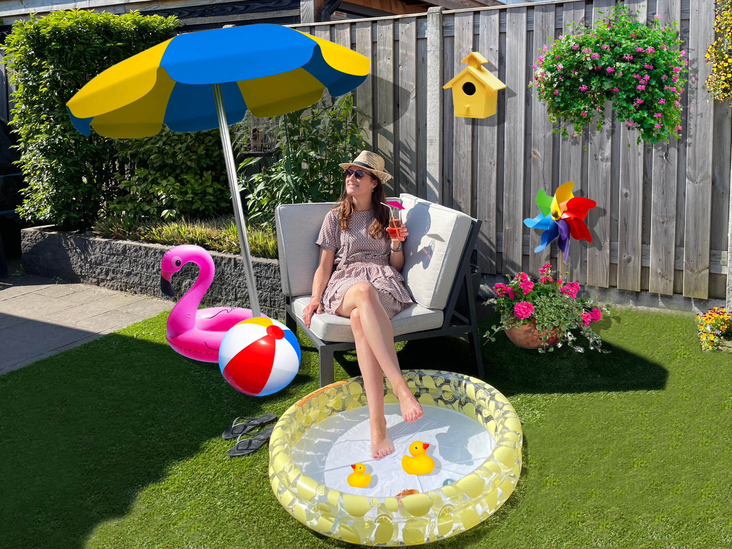 Zomerse Zwembadactie